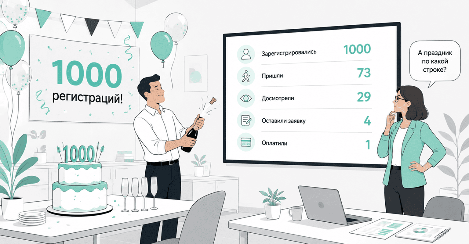 Метрики продвижения образовательного вебинара